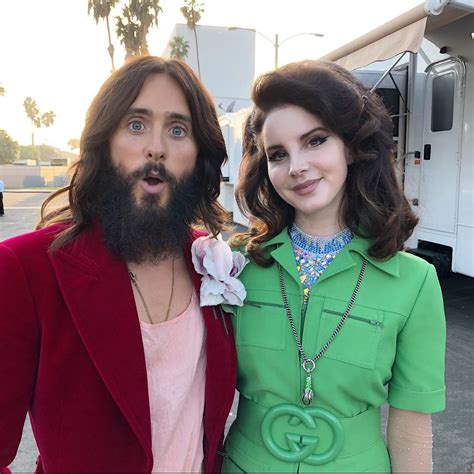 lana del rey and jared leto magazine shoot gucci|lana del rey gucci.